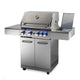 EuroGrille 5 Burner Outdoor BBQ Grill Barbeque Gas Stainless Steel Kitchen Commercial - Mekamart Australia