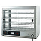EUROCHEF Electric Food Warmer Display, 1000W, 4-Tier Stainless Steel - Mekamart Australia