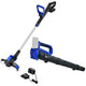 POWERBLADE 20V Leaf Blower & Line Trimmer / Edger Combo, Kit with 4.0Ah Battery & Fast Charger - Mekamart Australia