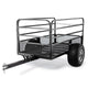 PLANTCRAFT Towed Steel Mesh Dump Cart Garden ATV Mower Trailer Tray 1250lbs - Mekamart Australia