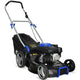 POWERBLADE 18" 150cc Lawn Mower, 8 Height, Steel Deck, 4-Stroke Petrol Lawnmower - V475 - Mekamart Australia