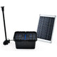 PROTEGE 10W Solar Powered Water Fountain Pump Pond Kit with Eco Filter Box - Mekamart Australia