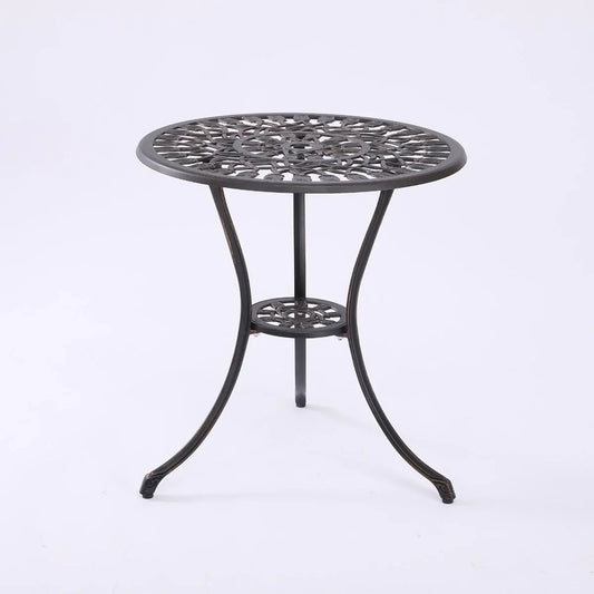2 Seater Dominique Cast Aluminium Bistro Set - Mekamart Australia