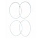 4x For Nutribullet Rubber White Seal - Gasket Ring For Old Models 600W Only - Mekamart Australia