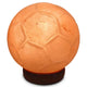 12V 12W Soccer Himalayan Pink Salt Lamp Carved Ball Rock Crystal Light Bulb On/Off - Mekamart Australia