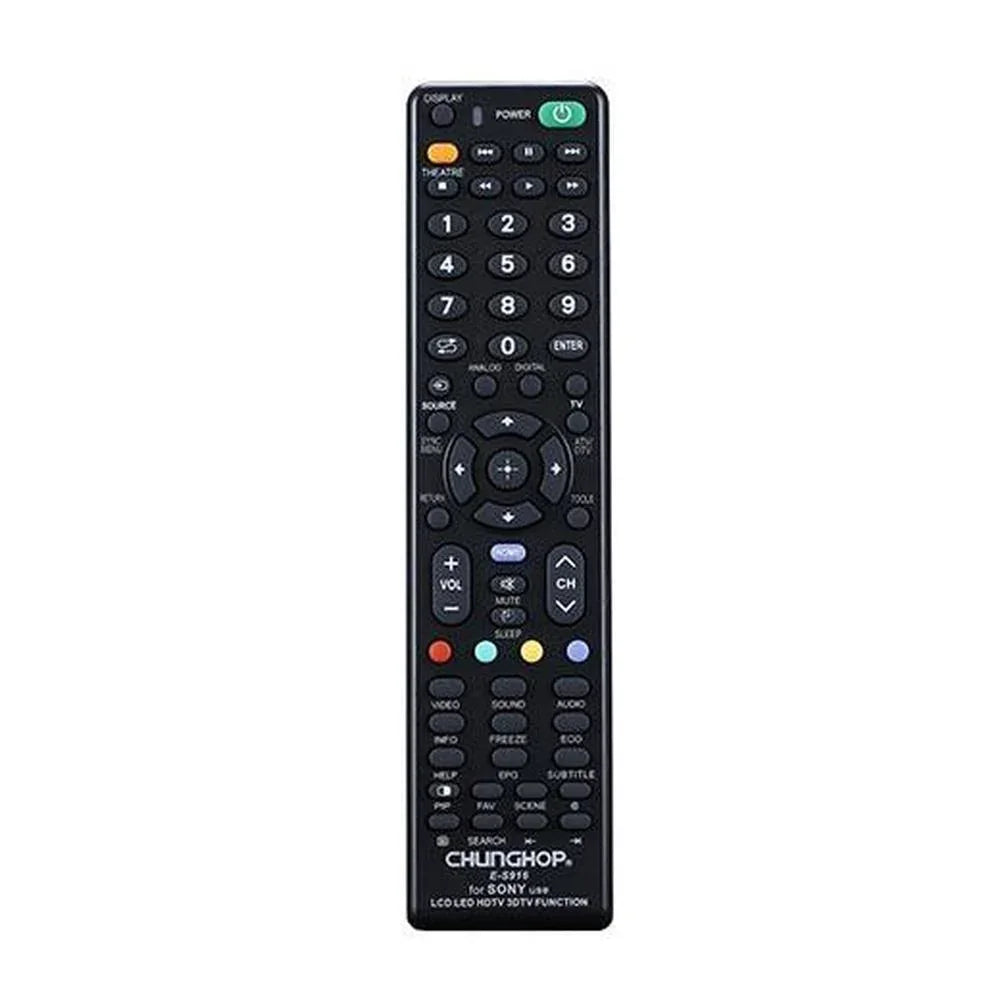 Chunghop Universal TV Remote Control Compatible with Sony LCD Smart HD Plasma - Mekamart Australia