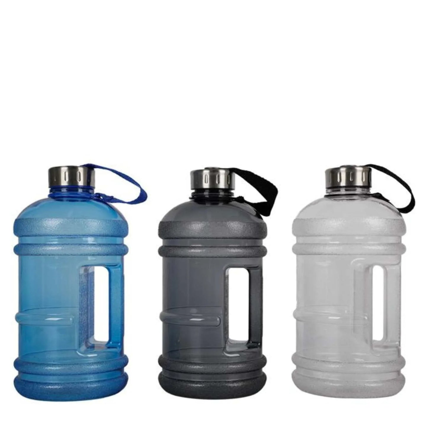 2.2L Large Water Drink Bottle - BPA Free Jug - Random Colour + Random Lid - Mekamart Australia