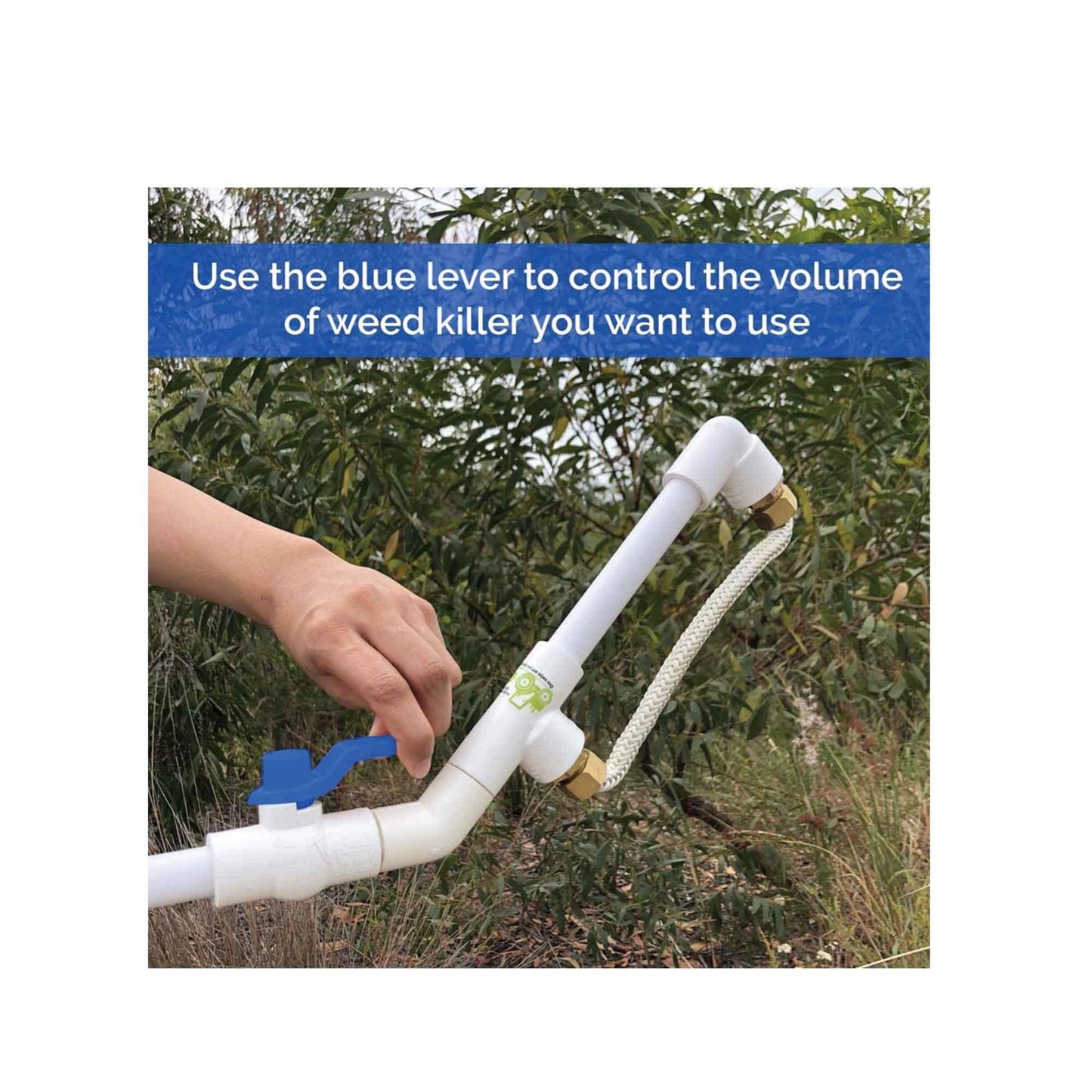 Hand Held Weed Wiper - Herbicide Rope Wick Applicator For Gardening Sprayer - Mekamart Australia