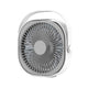 3-Speed USB 20cm Desktop Fan - Quiet Portable Lightweight Rechargeable Cooler - Mekamart Australia