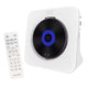 Tooleroo USB Rechargeable Desktop CD Player Speaker β Bluetooth Portable White