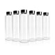 Kitchee 500ml Glass Water Bottle with Stainless Steel Lid - Set of 6 Drink Bottles - Mekamart Australia
