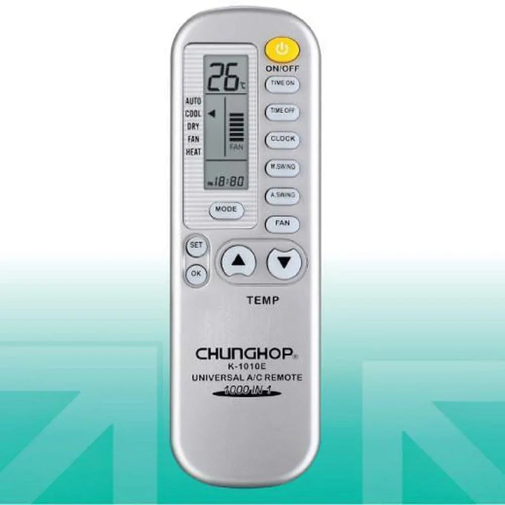 Chunghop Air Conditioner AC Remote Control Compatible with SHARP and More - Mekamart Australia