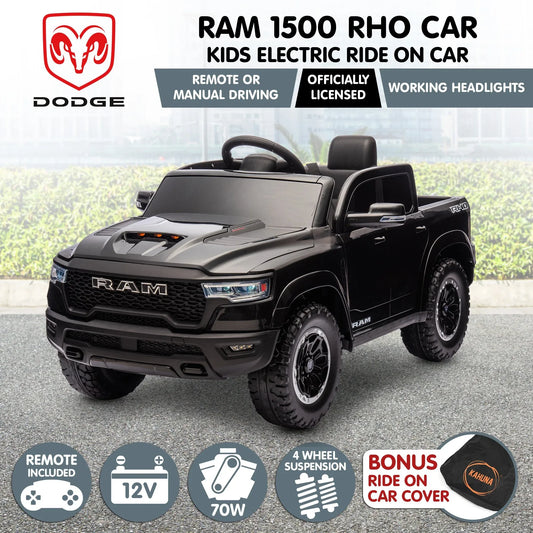Kahuna Ram 1500 RHO Kids Electric Ride On Car with Remote Control - Mekamart Australia