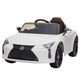 Kahuna Licensed Lexus Lc 500 Kids Electric Ride On Car - White - Mekamart Australia