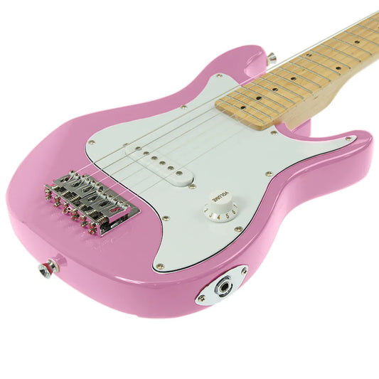 Karrera Electric Childrens Guitar Kids - Pink - Mekamart Australia