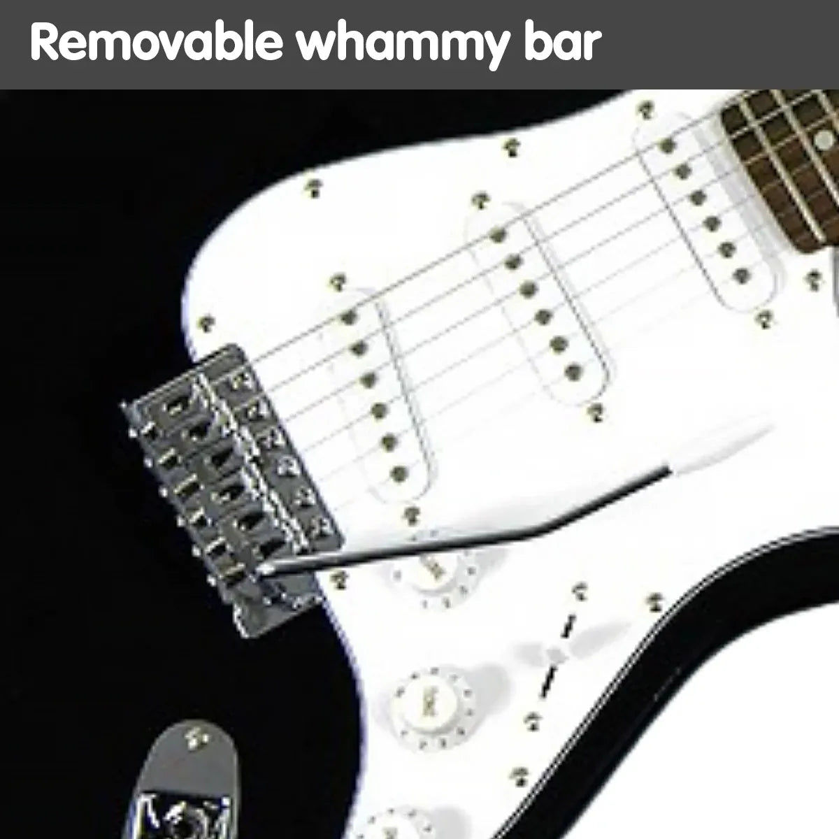 Karrera 39in Electric Guitar - Black - Mekamart Australia