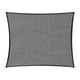 Wallaroo Outdoor Sun Shade Sail Canopy Grey Rectangle 3 x 4M - Mekamart Australia