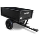 Kartrite Heavy Duty Dump Cart 270kg Capacity Pneumatic Tyres Quick Release Pedal Removable Tailgate Trailer for Garden - Mekamart Australia