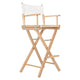 Director Movie Folding Tall Chair 76cm Beech WOOD HUMOR - Mekamart Australia