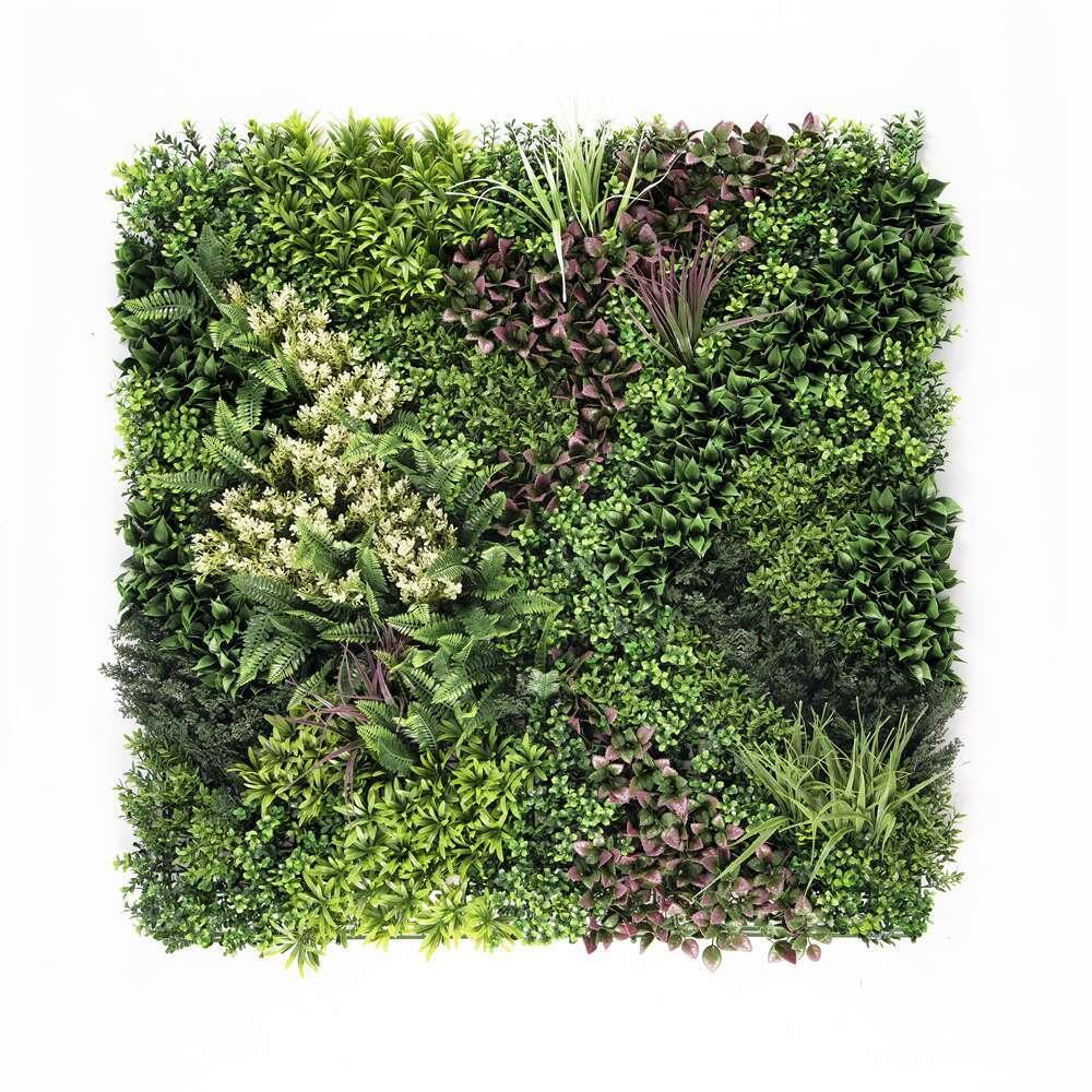 YES4HOMES 1 SQM Artificial Plant Wall Grass Panels Vertical Garden Foliage Tile Fence 1X1M - Mekamart Australia