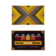 YES4HOMES 2 x Doormat for Front Door Entryway Cursive Natural Coconut Coir Floor mat Outdoor 45x75cm