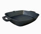 YES4HOMES 26 cm Barbecue Cast Iron Fry Grill Pan Pre-Seasoned Oven Safe Grill Frypan - Mekamart Australia