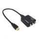 Simplecom CM401 Composite AV CVBS 3RCA to HDMI Video Converter 1080p Upscaling - Mekamart Australia