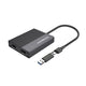 Simplecom DA369 USB 3.0 or USB-C to Dual 4K HDMI 2.0 Display Adapter for 2x 4K@60Hz Extended Screens - Mekamart Australia