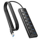 BENFEI 000425BK USB3.0 to 7 Port USB3.0 HUB (Black)