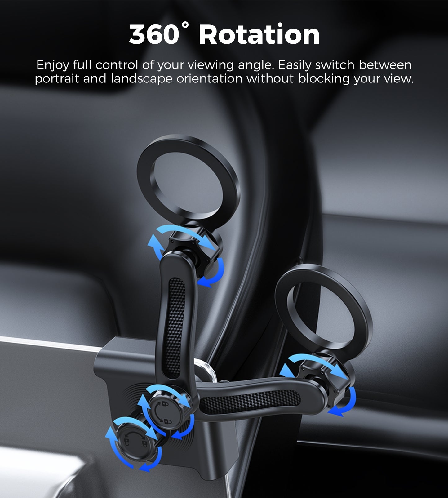 Choetech H090 Car Headrest Tablet & Phone Holder (4.7-10.2 inch)