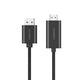 CHOETECH XDH01 4K 60Hz DisplayPort Male to HDMI Male Braided Cable 2M - Mekamart Australia