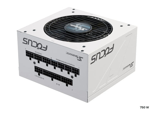 Seasonic FOCUS GX-750 White 750W ATX 3.0 Gold Modular PSU - Mekamart Australia