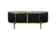Kingsley Coffee Table - Black - Mekamart Australia