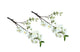 Artificial Single Stem Cherry Blossom 49cm -White - Set of 2 Bunch - Mekamart Australia