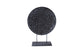 Round Pressed Gold Table Decor - Black - Mekamart Australia