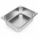 Commercial Stainless Steel GN 1/2 100mm Deep Gastronorm Bain Marie Buffet Steam Table Food Pan
