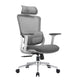 Elena High Back Fabric Seat Ergonomic Office Chair In Grey - Mekamart Australia