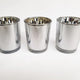 40 Bulk Pack Silver Mercury Glass Votive Candle Holders Set For Wedding, Bridal And Baby Shower, Party Function or Home Decor - Mekamart Australia