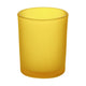 20 Pack Yellow Frosted Glass Votive Candle Holders Table Centreoieces Xmas Wedding Anniversary Event Recption Party Function or Home Decor - Mekamart Australia