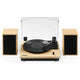 Crosley Brio Record Player Shelf System With Speakers - Natural