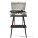 Crosley Cruiser Bluetooth Portable Turntable + Crosley Turntable Stand Bundle- White Sands