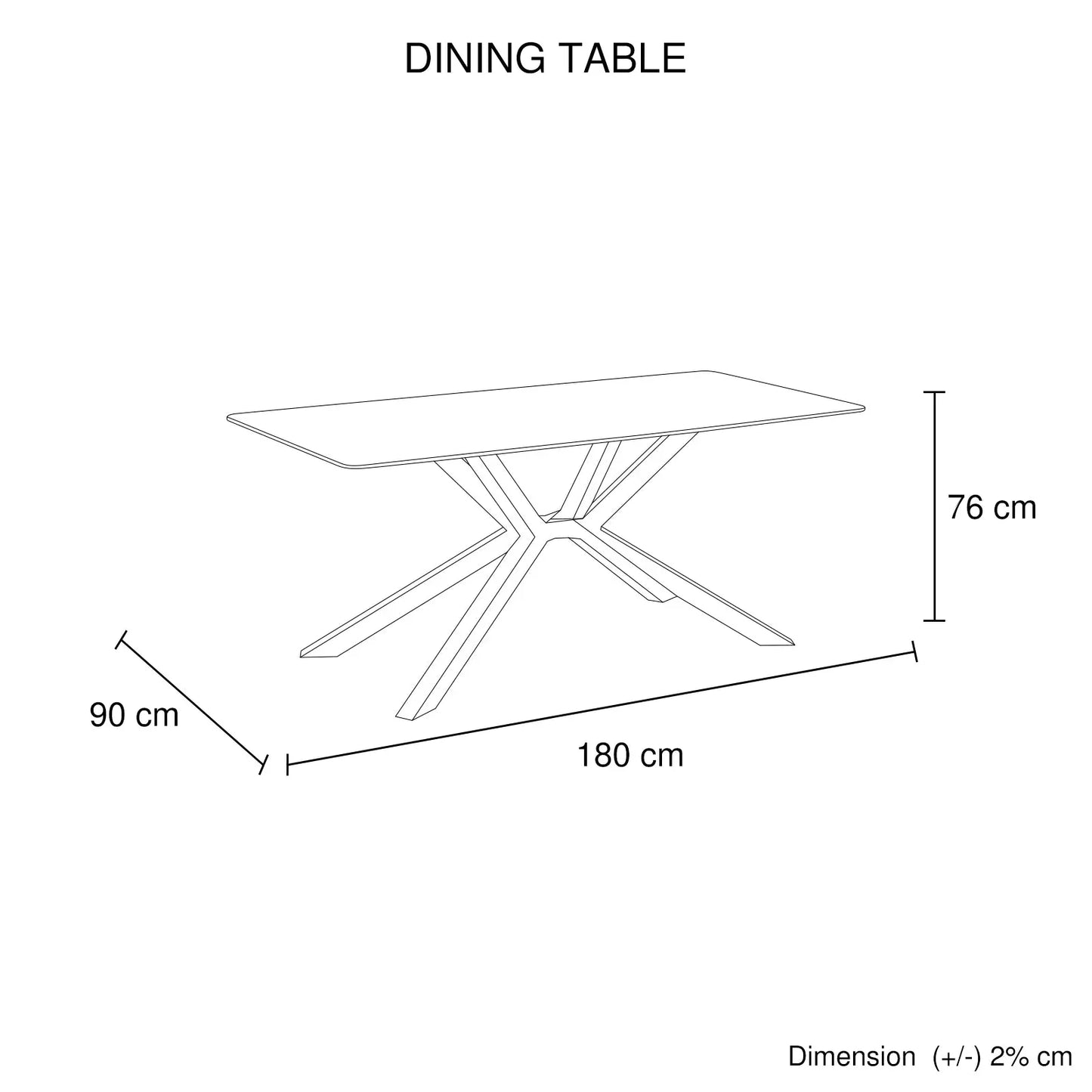 Dining Table Rectangular Shape Green Sintered Stone Top Powder Coated Iron Legs - Mekamart Australia