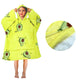 Girls Comfy Warm Blanket Hoodie with Sherpa Fleece Reverse Avocado - Mekamart Australia