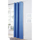 Bloomington One Panel of Easy Care Eyelet Curtains Blue 120 x 221 cm - Mekamart Australia