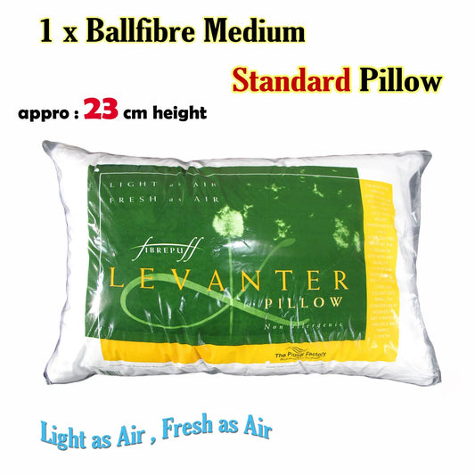 Ball Fibre Firm Standard Pillow - Mekamart Australia