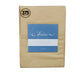 Pair of Cotton Standard Pillowcases 375TC Bone - Mekamart Australia