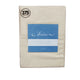 Pair of Cotton Standard Pillowcases 375TC Ecru - Mekamart Australia