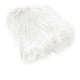Mia Luxury Long Hair Faux Fur Throw Rug 127 x 152 cm White - Mekamart Australia