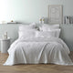 Bianca Cassiano White Polyester Jacquard Coverlet Set Queen/King - Mekamart Australia