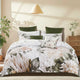 Bianca Giselle White Polyester Printed Floral Coverlet Set Single/Double - Mekamart Australia